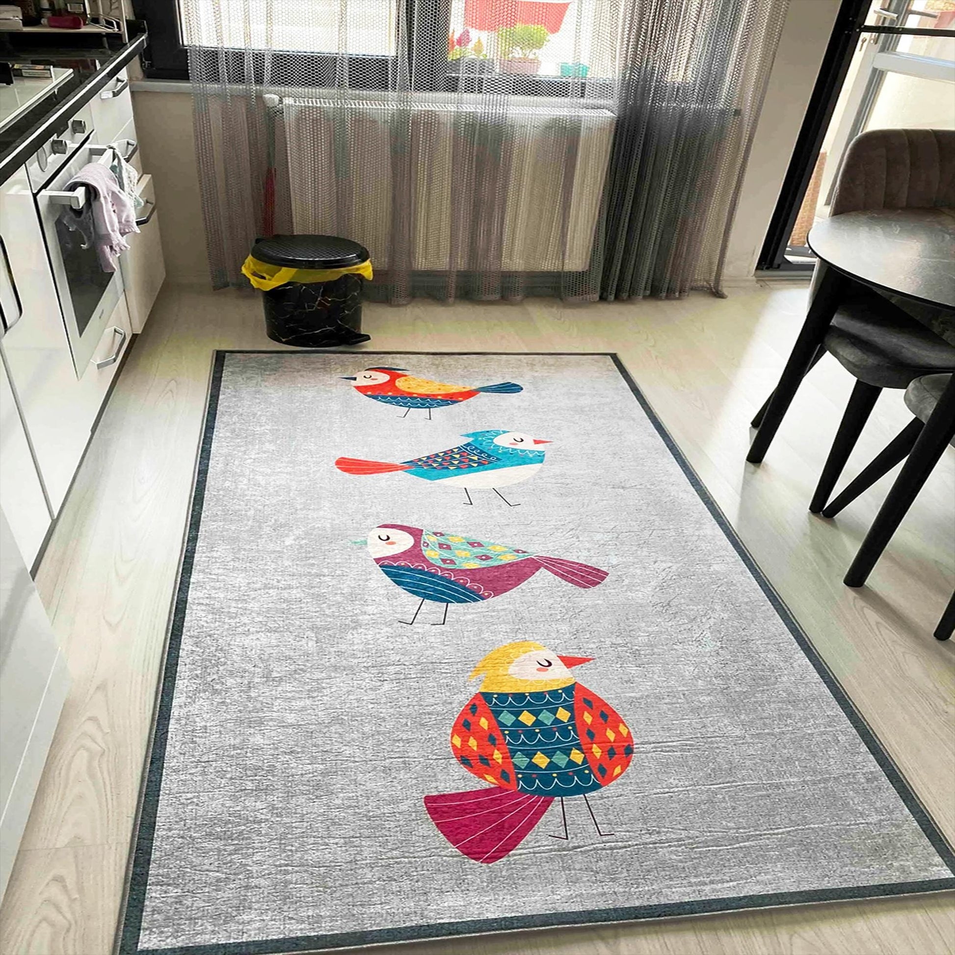 Washable Non-Slip Kitchen Runner Rug Floor Mat, Non-Slip Kitchen Mat, Home Decor Kitchen Rug, Modern Design Kitchen Mat