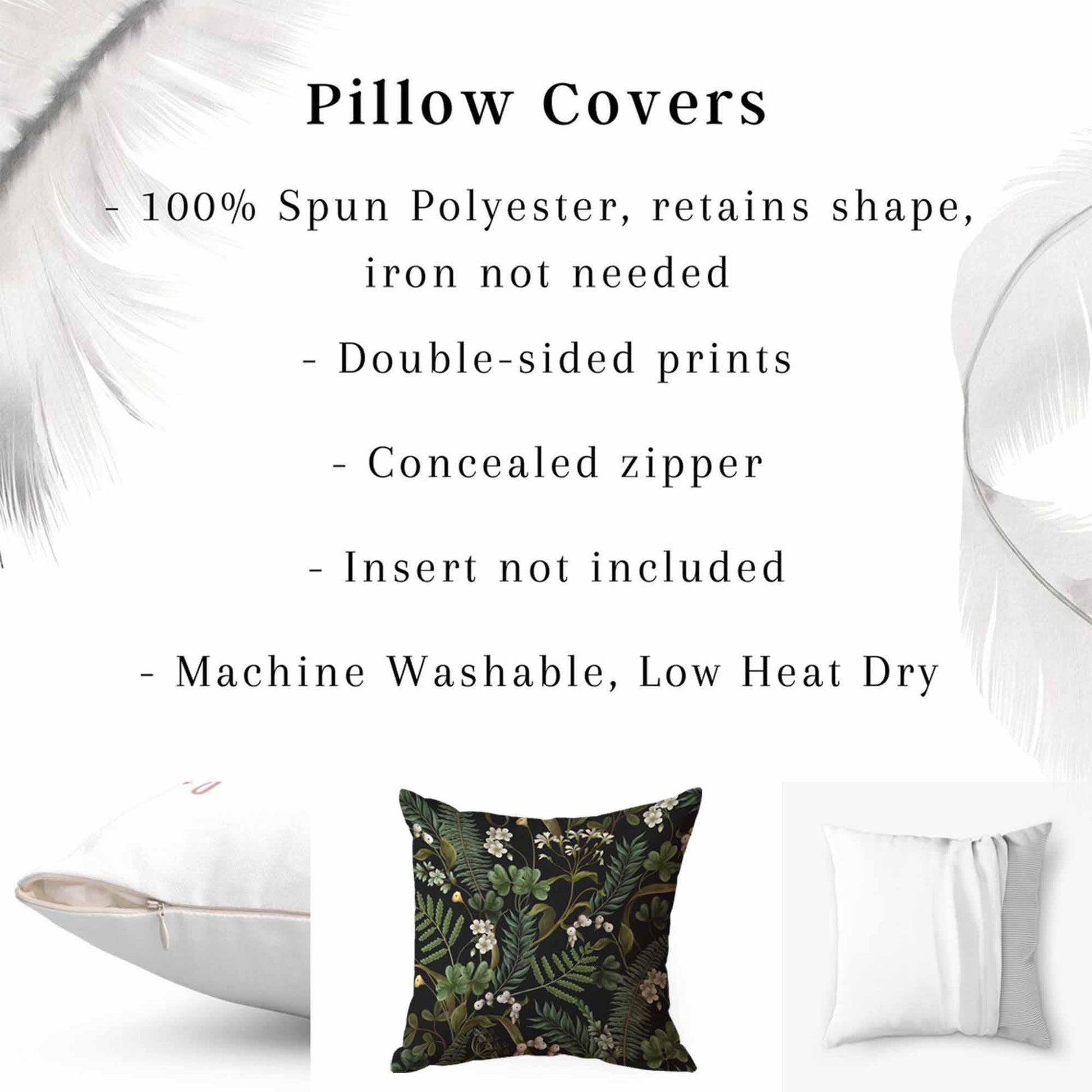 Kids Room Decor Pillow Covers, Bold Nursery Cushion & Decorative Children Throw Pillowcases for Playroom