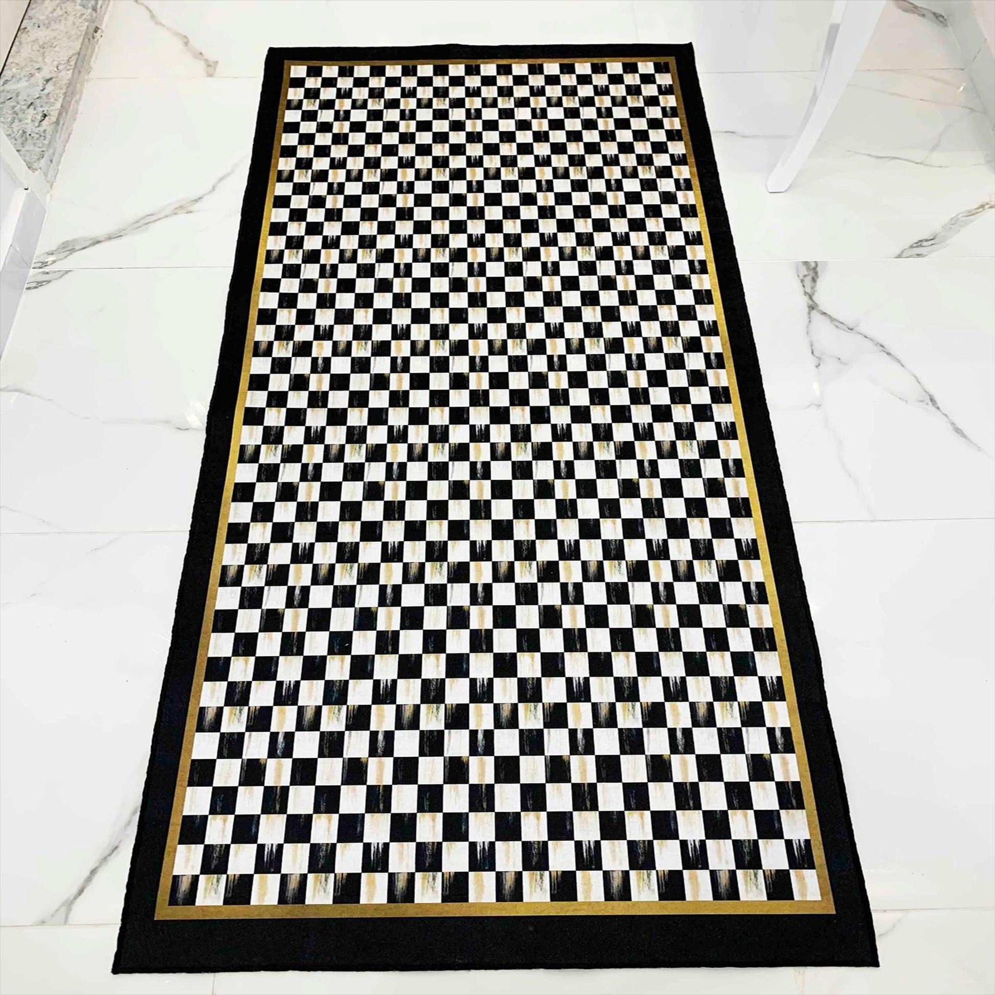 Washable Non-Slip Kitchen Runner Rug Floor Mat, Non-Slip Kitchen Mat, Home Decor Kitchen Rug, Modern Design Kitchen Mat