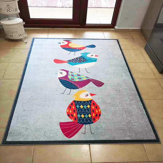 Washable Non-Slip Kitchen Runner Rug Floor Mat, Non-Slip Kitchen Mat, Home Decor Kitchen Rug, Modern Design Kitchen Mat