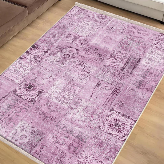 Authentic Ethnic Retro Persian Anatolian Turkish Kilim Area Rug, Washable Non Slip Living Room Rugs with pillow case gift, Housewarming Gift