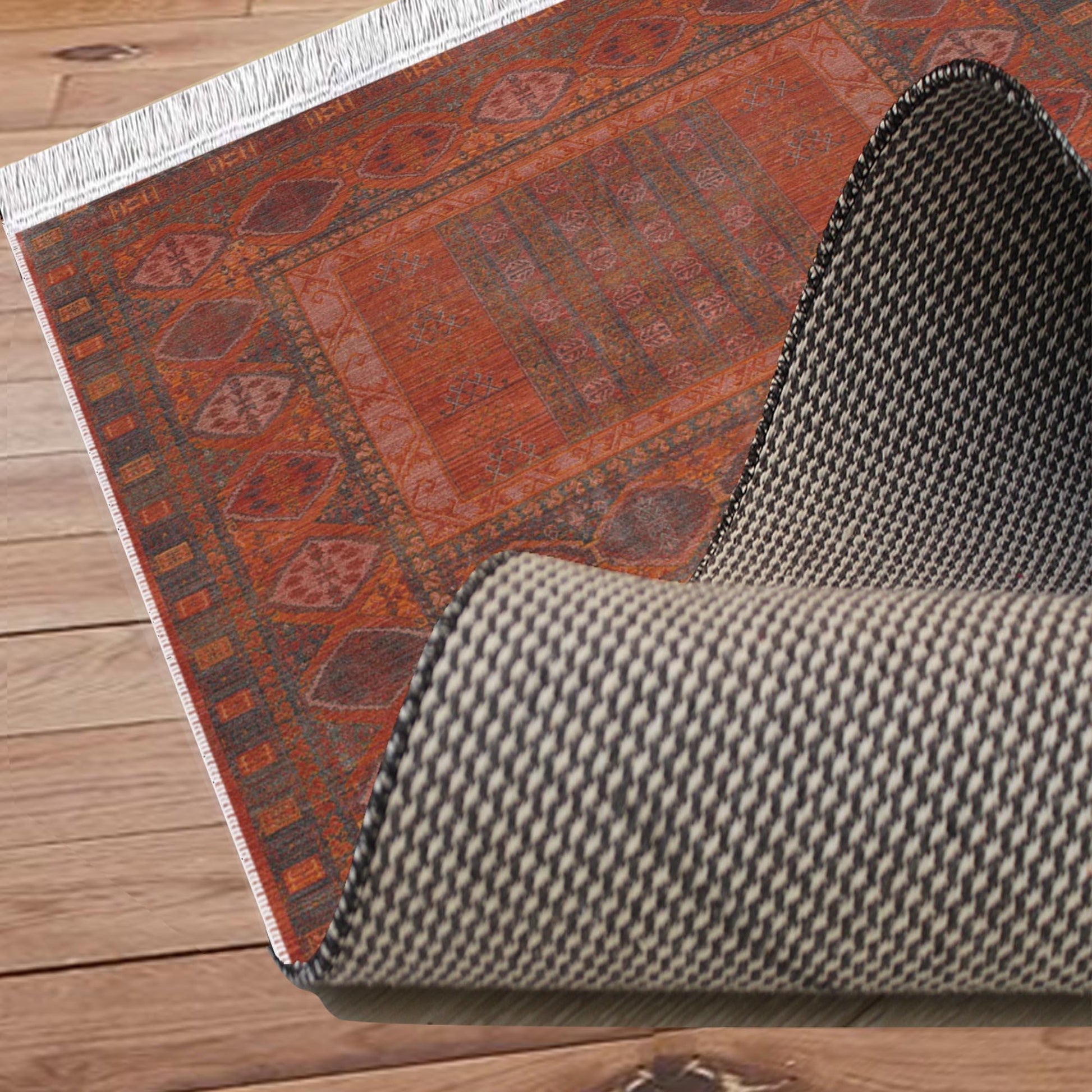 Authentic Ethnic Retro Persian Anatolian Turkish Kilim Area Rug, Washable Non Slip Living Room Rugs with pillow case gift, Housewarming Gift