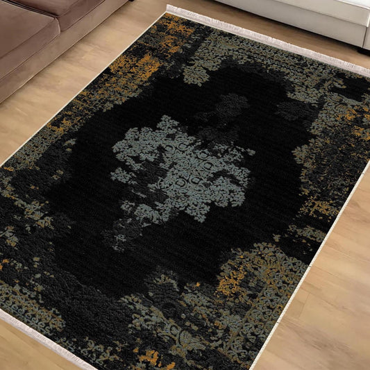 Authentic Ethnic Retro Persian Non-Slip Turkish Kilim Area Rug, Washable Living Room Rugs with pillow case gift, Housewarming Gift