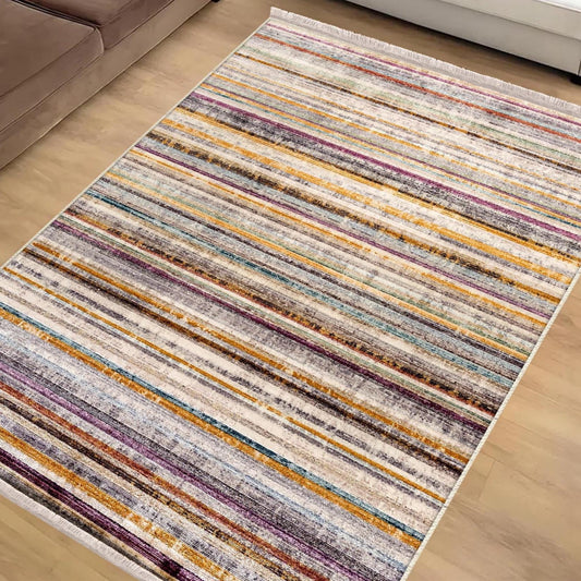 Authentic Ethnic Retro Persian Non-Slip Turkish Kilim Area Rug, Washable Living Room Rugs with pillow case gift, Housewarming Gift