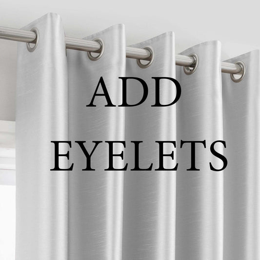 Custom Order Metal Ring Eyelets for Curtains