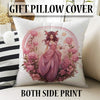Fairy Princess Flowers Girls Room Rug, Cute Girl Rug For Kids Room, Playground Rug, Baby Rug, Nursery Decor with pillow case gift