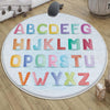 Alphabet Letters Nursery Kids Room Rug, Cute Educational Rug Gift For Kids, Baby Kids Room Gift, Kids Room Decor with pillow case gift