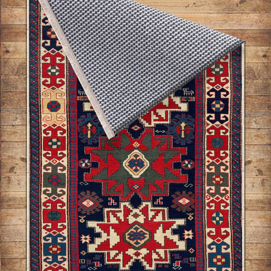 Authentic Ethnic Retro Persian Non-Slip Turkish Kilim Area Rug, Washable Living Room Rugs with pillow case gift, Housewarming Gift