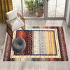 Authentic Ethnic Retro Persian Non-Slip Turkish Kilim Area Rug, Washable Living Room Rugs with pillow case gift, Housewarming Gift