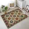 Authentic Ethnic Retro Persian Non-Slip Turkish Kilim Area Rug, Washable Living Room Rugs with pillow case gift, Housewarming Gift