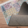 Authentic Ethnic Retro Persian Non-Slip Turkish Kilim Area Rug, Washable Living Room Rugs with pillow case gift, Housewarming Gift