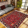 Authentic Ethnic Retro Persian Non-Slip Turkish Kilim Area Rug, Washable Living Room Rugs with pillow case gift, Housewarming Gift