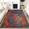 Authentic Ethnic Retro Persian Non-Slip Turkish Kilim Area Rug, Washable Living Room Rugs with pillow case gift, Housewarming Gift