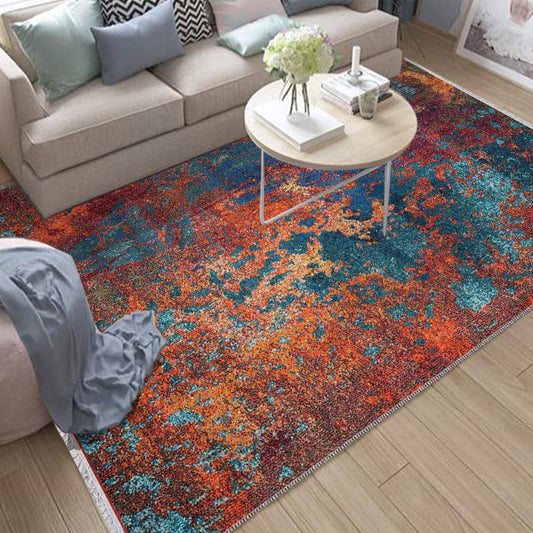 Authentic Ethnic Retro Persian Non-Slip Turkish Kilim Area Rug, Washable Living Room Rugs with pillow case gift, Housewarming Gift