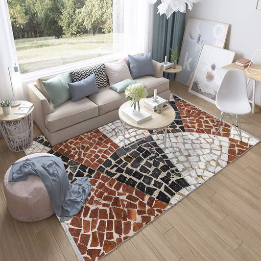 Authentic Ethnic Retro Persian Anatolian Turkish Kilim Area Rug, Washable Non Slip Living Room Rugs with pillow case gift, Housewarming Gift