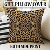 Authentic Ethnic Retro Persian Anatolian Turkish Kilim Area Rug, Washable Non Slip Living Room Rugs with pillow case gift, Leopard Theme Rug