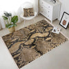 Authentic Ethnic Retro Persian Anatolian Turkish Kilim Area Rug, Washable Non Slip Living Room Rugs with pillow case gift, Snake Skin Rug