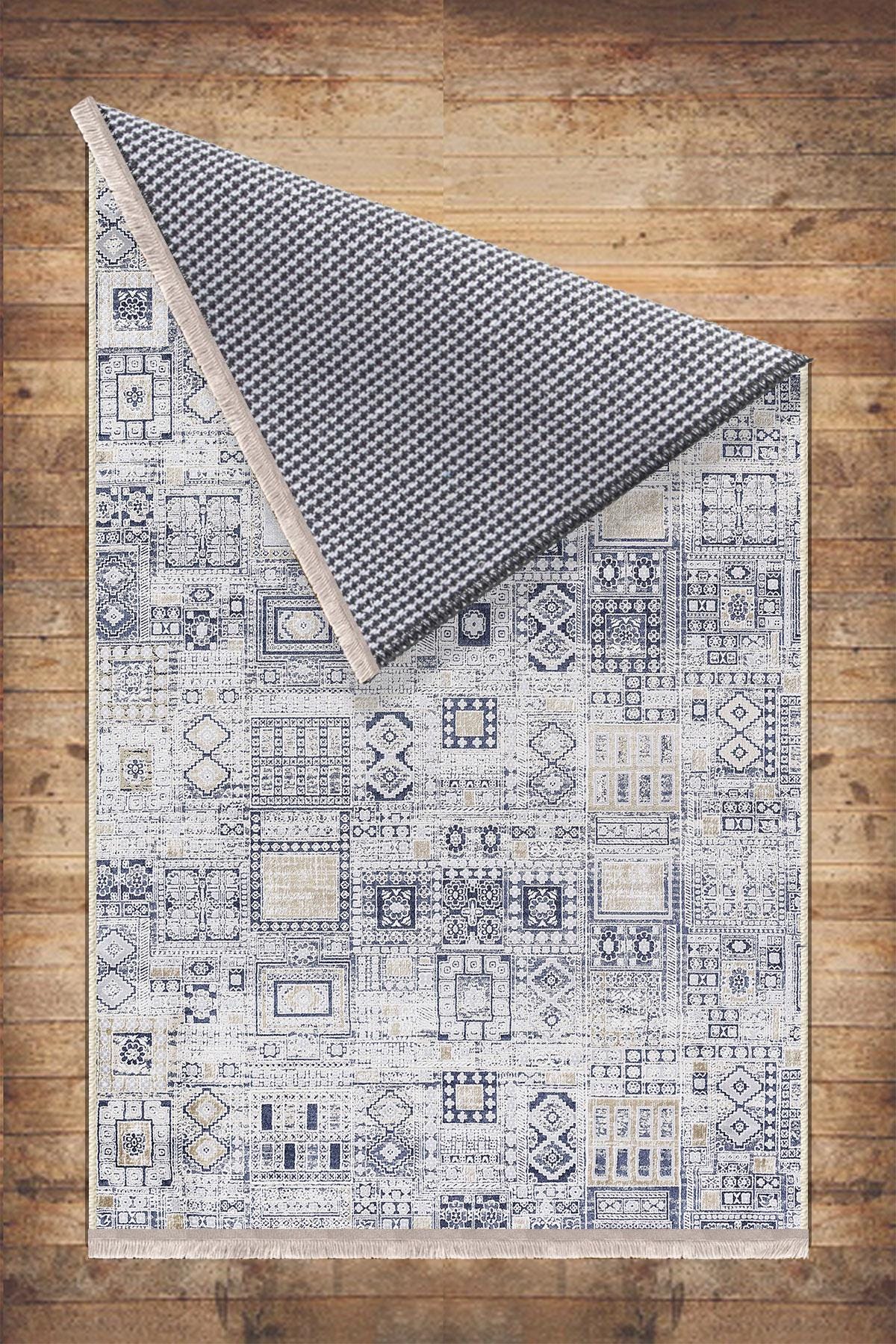 Authentic Ethnic Retro Persian Anatolian Turkish Kilim Area Rug, Washable Non Slip Living Room Rugs with pillow case gift, Brown Retro Rug