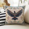 Antiqued Vintage Birds Theme Both Side Printed Pillow Cases, Cozy Cottagecore Accent Pillow, Bird Spun Pillow Cushion, Housewarming Gift