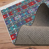 Authentic Ethnic Retro Persian Anatolian Turkish Kilim Area Rug, Washable Non Slip Living Room Rugs with pillow case gift, Housewarming Gift