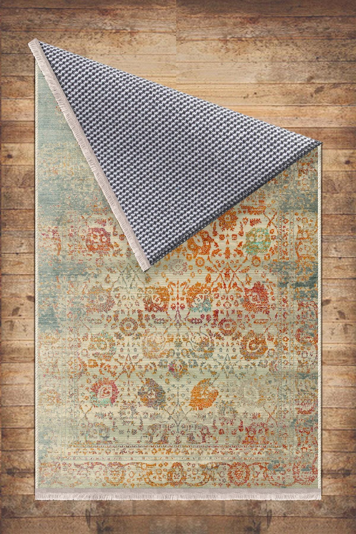 Authentic Ethnic Retro Persian Anatolian Turkish Kilim Area Rug, Washable Non Slip Living Room Rugs with pillow case gift, Housewarming Gift
