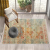 Authentic Ethnic Retro Persian Anatolian Turkish Kilim Area Rug, Washable Non Slip Living Room Rugs with pillow case gift, Housewarming Gift