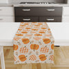 Table Runner Fall Autumn Pumpkins Halloween Dining Room Decor Unique Textile Accent Home Decoration