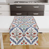 Table Runner Authentic Retro Turkish Ottoman Floral Red Tulip Flowers Modern Dining Room Decor Accent Home Decoration