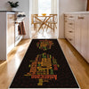 Coffee Theme Non-Slip Kitchen Runner Rug, Washable Modern Kitchen Mat, Home Decor Floor Mat for Cooking & Dining Areas