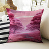Kids Room Decor Girls Garden Floral Flowers Pillow Covers, Bold Nursery Cushion & Decorative Children Throw Pillowcases for Playroom
