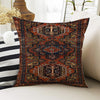 Rug Design Pillow Covers - Turkish Kilim Pattern Cushion Case, Ethnic Print Throw Pillow, Vintage Style Accent Pillow Covers