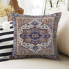 Rug Design Pillow Covers - Colorful Turkish Kilim Pattern Cushion Case, Ethnic Print Throw Pillow, Vintage Style Accent Pillow Covers