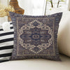 Rug Design Pillow Covers - Colorful Turkish Kilim Pattern Cushion Case, Ethnic Print Throw Pillow, Vintage Style Accent Pillow Covers