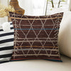 Rug Design Pillow Covers - Turkish Kilim Pattern Cushion Case, Boho Print Throw Pillow, Vintage Style Accent Pillow Covers