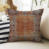 Rug Design Pillow Covers - Colorful Turkish Kilim Pattern Cushion Case, Tradional Print Throw Pillow, Vintage Style Accent Pillow Covers
