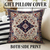 Persian Vintage Style Rug Navy Blue Red Carpet, Soft Textured Kitchen Runner, Bohemian Area Rugs for Living Room & Bedroom