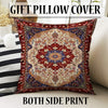 Persian Vintage Style Rug, Blue Red Burgundy Turkish Ottoman Carpet, Soft Textured Kitchen Runner Bohemian Area Rug for Living Room Bedroom