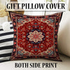 Persian Vintage Style Rug, Red Burgundy Turkish Ottoman Carpet, Soft Textured Kitchen Runner, Bohemian Area Rug for Living Room Bedroom