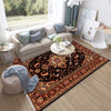 Persian Vintage Victorian Style Rug, Brown Turkish Medieval Carpet, Soft Textured Kitchen Runner, Bohemian Area Rug for Living Room Bedroom