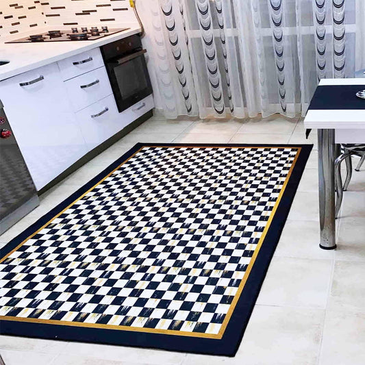 Washable Non-Slip Kitchen Runner Rug Floor Mat, Non-Slip Kitchen Mat, Home Decor Kitchen Rug, Modern Design Kitchen Mat