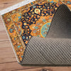 Persian Ethnic Victorian Tribal Rug - Brown Yellow Green Turkish Floral Medieval Carpet, Soft Textured Kitchen Runner Bohemian Area Rug