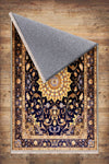 Persian Ethnic Victorian Tribal Rug - Brown Yellow Black Turkish Floral Medieval Carpet, Soft Textured Kitchen Runner Bohemian Area Rug