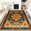 Persian Ethnic Victorian Tribal Rug - Colorful Turkish Floral Medieval Carpet, Soft Textured Kitchen Runner Bohemian Area Rug