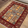 Authentic Ethnic Retro Persian Non-Slip Turkish Kilim Area Rug, Washable Living Room Rugs with pillow case gift, Housewarming Gift