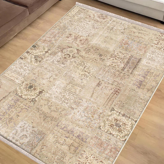 Authentic Ethnic Retro Persian Anatolian Turkish Kilim Area Rug, Washable Non Slip Living Room Rugs with pillow case gift, Housewarming Gift
