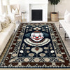 Scary Clown Rug for Gothic Decor, Horror Circus Clown Rug, Washable Non-Slip Gothic Rug, Home Gift Rug, Unique Horror Floor Mat