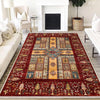 Authentic Ethnic Retro Persian Non-Slip Turkish Kilim Area Rug, Washable Living Room Rugs with pillow case gift, Housewarming Gift