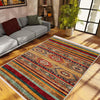 Authentic Ethnic Retro Persian Non-Slip Turkish Kilim Area Rug, Washable Living Room Rugs with pillow case gift, Housewarming Gift