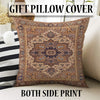 Authentic Ethnic Retro Persian Non-Slip Turkish Kilim Area Rug, Washable Living Room Rugs with pillow case gift, Housewarming Gift