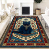 Whimsical Cat Rug Gothic Decor Dark Cottagecore Dark Academia Rug Moody Maximalism Cat Lovers Housewarming Gift